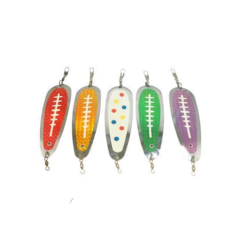 KOKOPROS Finished Kokanee Salmon Hyperglow Teardrop Fishing Flasher, 5-1/2