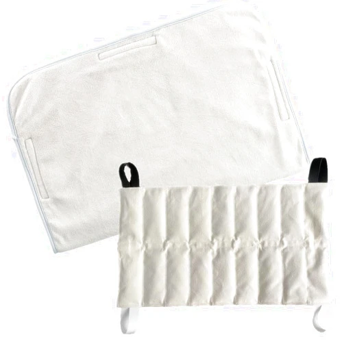 UNI-GO Moist Heat Pack, Relieve Body Fatigue, Pain, Backache, Arthritis, Joint Stiffness, Sprains, Bruises, General Soreness and Spasms. (Large-10 x18 Set with Terry Cover)