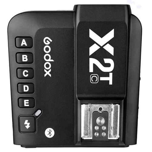 Godox X2T-C 2.4G Wireless Flash Trigger Transmitter Compatible with Canon with E-TTL II HSS 1/8000s Group Function LED Control Panel Firmware Update