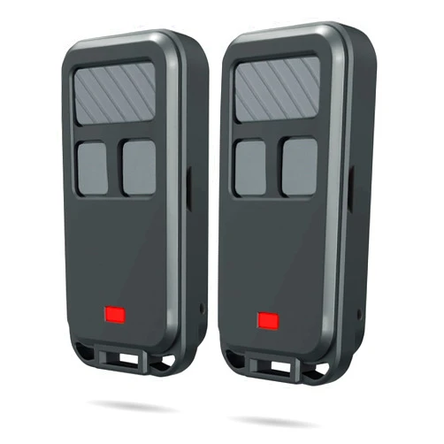 NJCO 2 Garage Door Opener Remotes,for Liftmaster,Chamberlain,Sears Craftsman Garage Door Opener, Mini Garage Door Remote Keychain 890MAX 893MAX 850CB for Purple Red Yellow Orange Green Learn Buttons