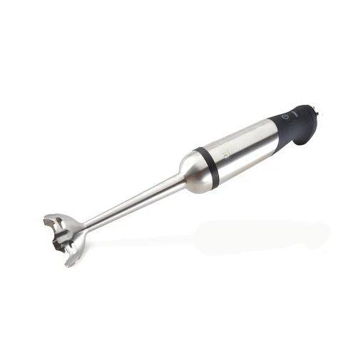 All-Clad Electrics Stainless Steel Immersion Blender 2 Piece Turbo Function 600 Watts Detachable, Variable Speed Control, Hand Blander, 9-1/4-inch