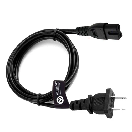 Technovary 8-Foot Long Power Cord Compatible with Sony Playstation (SCPH-1001, SCPH-5501, SCPH-9001 Series)