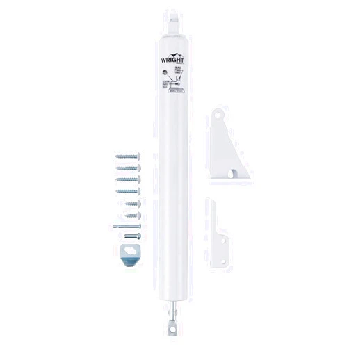 Wright Products - Standard Duty Pneumatic Screen and Storm Door Closer, White