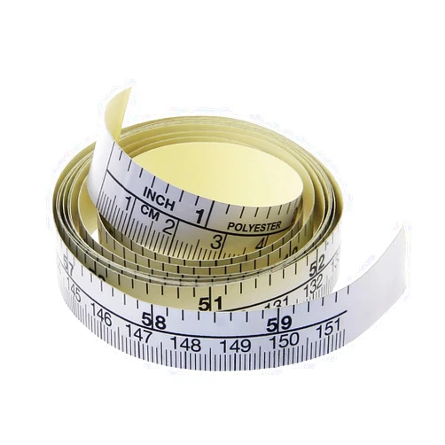 Forgun 151cm Self Adhesive Metric Measure Tape,Vinyl Ruler for Sewing Machine Sticker