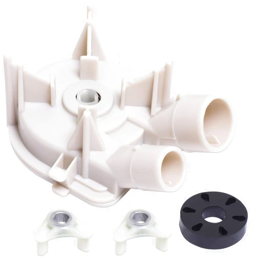 BlueStars 3363394 Washer Drain Pump & 285753A Core Motor Coupling Kit - Compatible with Whirlpool Kenmore Washers - Replaces 3352492 3348215 3348014 3348015 WP3363394