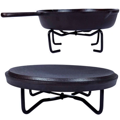 Crucible Cookware Lid stand, Camp Dutch Oven Tool