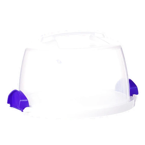 Wilton 2105-3280 Cake and Cupcake Carrier, Round, Plastic, Transparent, 25.4cm (10in)