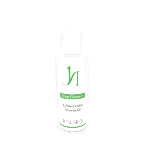 Jon Ares Deep Cleanser Everyday Facial Scrub For Soft and Beautiful Exfoliated Oil-free Skin 4 Fl Oz (120 ml)