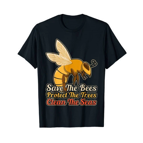 Protect Earth Day 2024 For Environmentalist Save Bees Clean Sea Protect Save Nature Oceans Day Earth Day T-Shirt