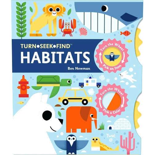 Ben Newman Turn Seek Find: Habitats (TW Turn Seek Find)