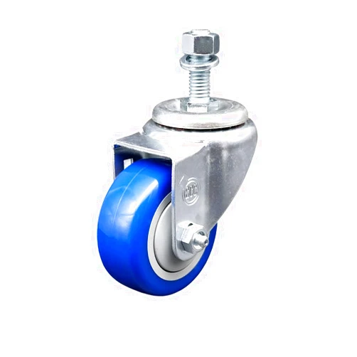 Service Caster Polyurethane Swivel Threaded Stem Caster w/3.5