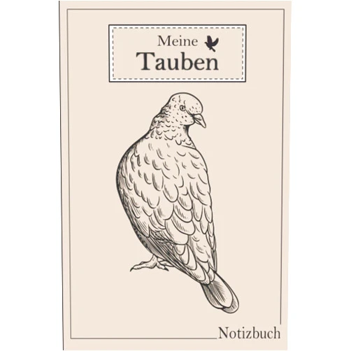 Verein Taube DE Meine Tauben | Notizbuch für Taubenzüchter und Taubenhalter | Zuchtbuch 120 Seiten, A5, liniert: Buch für die Taube | für den Bestand, Flugrouten, ... etc. zum selber ausfüllen (German Edition)