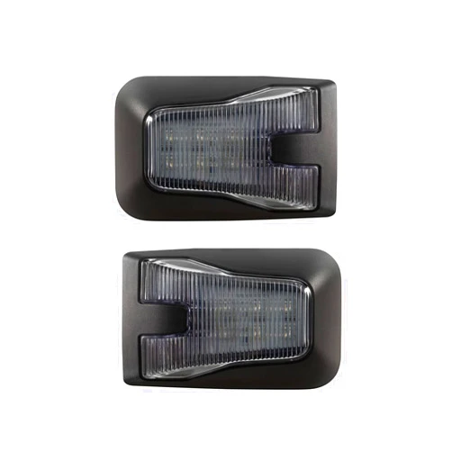 EVERESTHD 2PCS LED Side Marker Lights Fit for Volvo VNL VN VNM 2018-UP Truck Side Lamps Fairing Side Marker Light 12V