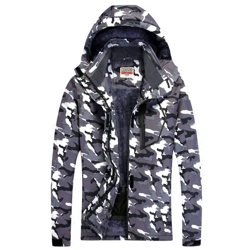 WULFUL Women’s Waterproof Snow Ski Jacket Mountain Windproof Winter Coat with Detachable Hood