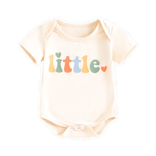 Chloefairy Brother Sister Matching Outfits Big Middle Little Sibling Shirt Baby Summer Romper Pregnancy Announcement Shirts