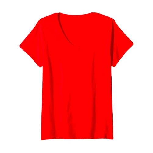 Cool Devil , Devil Laughing in Red and Yellow Womens Cool Devil , Devil Laughing in Red and Yellow V-Neck T-Shirt