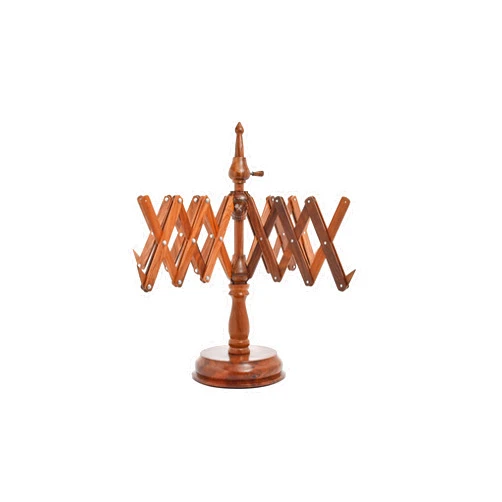Wood Carving International WCI Rosewood Umbrella Swift Yarn Winder - Wooden Table Top Yarn Swift Winder, Hand-Operated Yarn Winding Tools - Yarn Swift Winder Wool String Holder - Knitting and Crochet Accessories