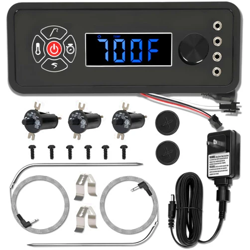 Fuceter Control Panel for masterbuilt gravity Series 560/800/ 1050 Outdoor Smoker Grills, Non-wifi & Bluetooth, Power Adapter, Digital Controller Board, Replacing 9904190036, 9904200043, 9904200004 Parts
