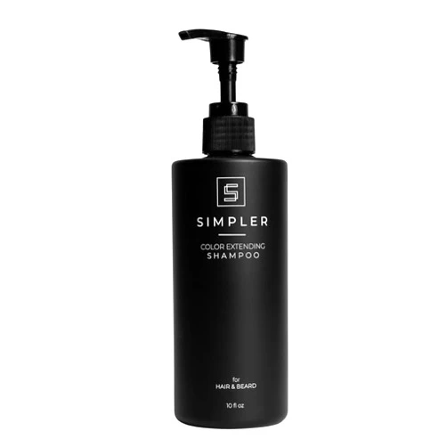 SIMPLER HAIR COLOR Shampoo For Men (Sweet Agave Scented) - Dye & Sulfate Free Shampoo for Longer-Lasting Color - Shampoos for Dyed Hair & Beard - Color Safe Shampoos w/Nourishing Ingredients