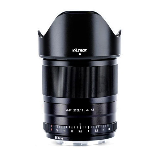 VILTROX 23mm f/1.4 F1.4 Auto Focus Lens Wide-Angel APS-C Large Aperture Lens Compatible with Canon EOS M-Mount Cameras M10 M100 M200 M3 M5 M50 M6 M50 II M60 II
