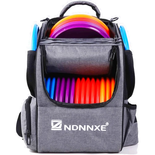 CapsLock Disc Golf Bag, Disc Golf Backpack with 26+ Disc Capacity, Durable & Lightweight Disc Golf Bags with 8 Storage Pockets