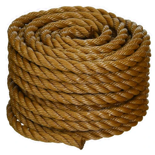 Koch Industries Koch 5011635 Twisted Polypropylene Rope, Perfect for Outdoor, Gardening, Landscaping, and Shipping, 1/2 by 50 Feet, Brown, 420 lbs. Working Load Limit