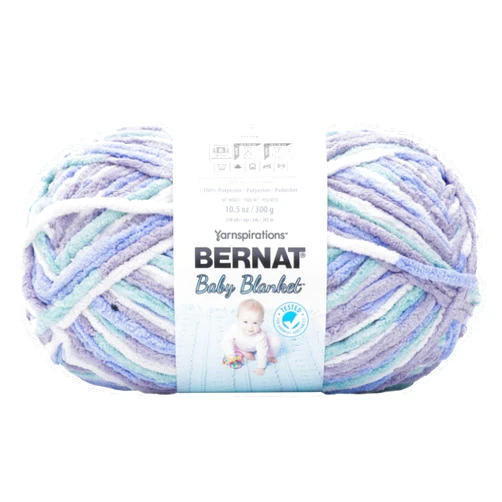 Bernat Baby Blanket Big Ball Yarn-Posey Purple