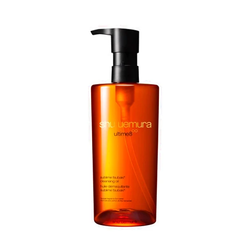 shu uemura Ultime8 Sublime Tsubaki Cleansing Oil, Gentle Makeup Remover and Facial Cleanser for All Skin Types