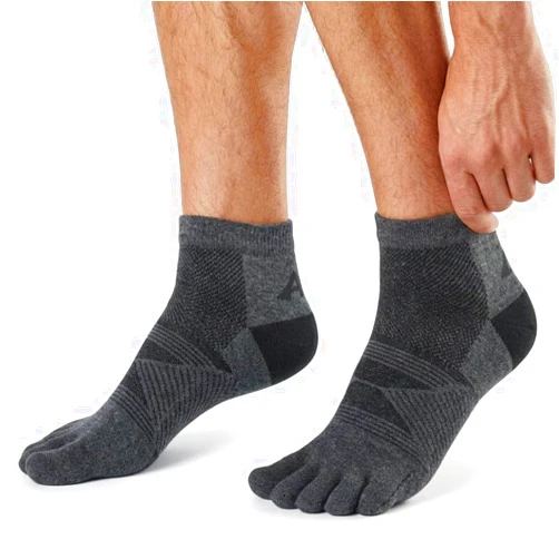 Colorado Sock Company COLORADO SOCK CO – Midweight Merino Toe Socks for Men & Women – Durable, Blister Prevention, Hiking & Running Socks – 2 Pair