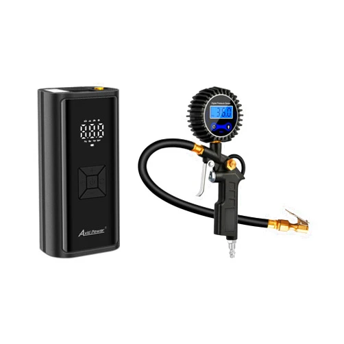 AVID POWER Portable Tire Inflator Bundle with High Accuracy Digital Tire Pressure Gauge