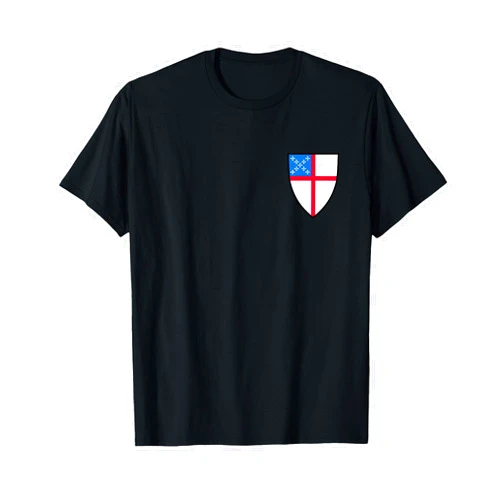 Episcopalian Clothes & Apparel Episcopal Church Episcopalian Logo Shield Crest Mens Womens T-Shirt