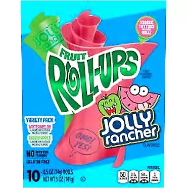 Gse Fruit Roll-Ups Jolly Rancher Flavored Variety Pack ( 2 pack )