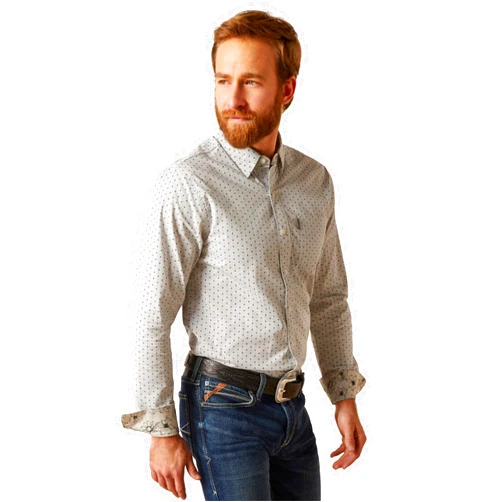 ARIAT Men's Maddox Stretch Modern Fit Shirt