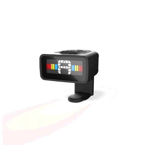 D'Addario Guitar Tuner - Micro Headstock Tuner - Tuner for Acoustic Guitar, Electric Guitar, Bass Guitar, Mandolin, Banjo, Ukulele - Compact & Discrete - Clip On - 1 Pack