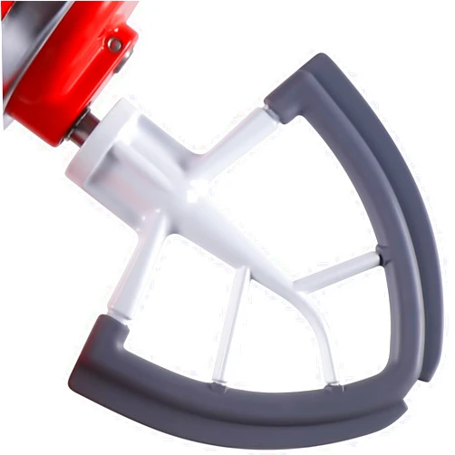 MEET JUICE Flex Edge Beater Work for KitchenAid Mixer Attachments, Compatible with 4.5-5 Quart Tilt-Head Stand Mixers, kitchenAid Paddle with Scraper, Flexible Silicone Edges