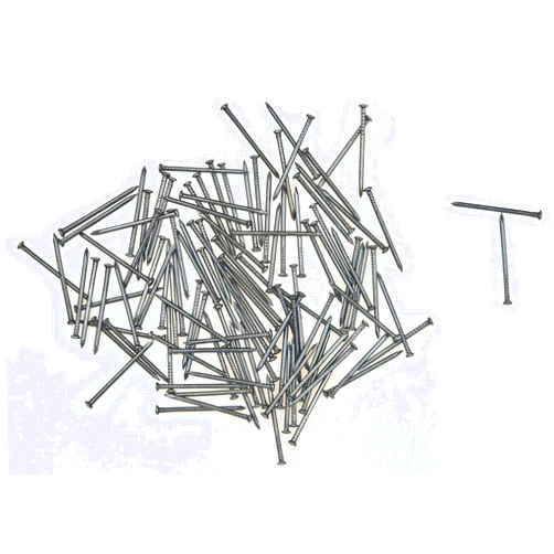 Ozcan Steel Nail 2x40 mm (0.07''x1.57'') Hardened High Carbon Steel Nails for Masonry 500 pcs (1.10 lb.)