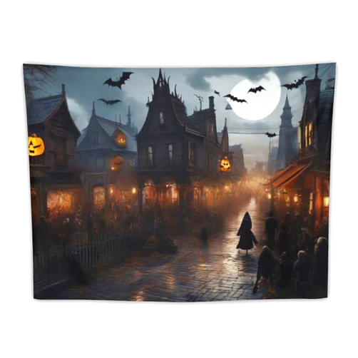 Generic Halloween Throw Blanket Halloween Night Spooky Halloween Ghost Black and White Throw Blanket Lightweight Comfort Flannel Blanket Bedroom Living Room Sofa Sofa Bed Home Decor
