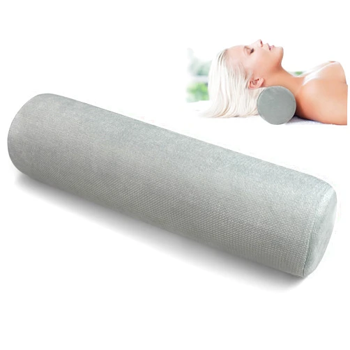 JOYENERGY Cervical Neck Roll Foam Pillow, Bolster Pillow, Round Neck Pillows Support for Sleeping, Bolster Pillow for Bed, Legs, Back and Yoga, Ideal for Spine and Neck Support (4