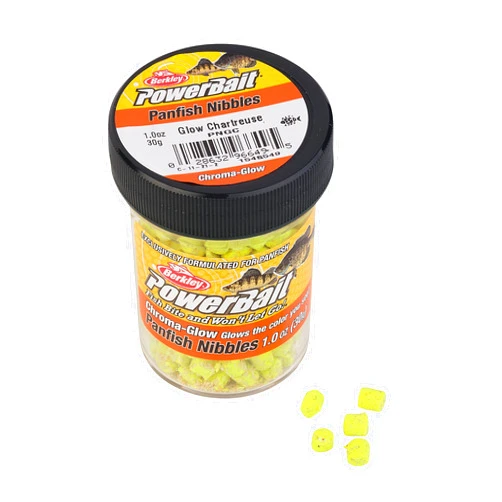 Berkley Powerbait Chroma-Glow Panfish Nibbles Fishing Soft Bait