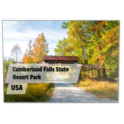 Photomagnet Historic Building at Cumberland Falls State Resort Park, Design 1, Fridge Magnet