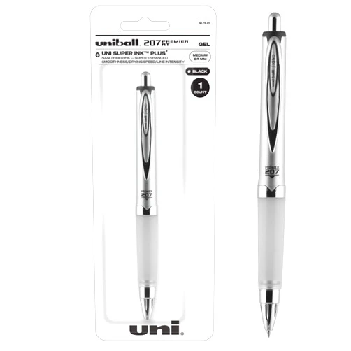 Uni-Ball Uniball Signo 207 Premier Gel Pen, 0.7mm Medium Pen, Gel Ink Pens | Office Supplies Sold by Uniball are Pens, Ballpoint Pen, Colored Pens, Gel Pens, Fine Point, Smooth Writing Pens
