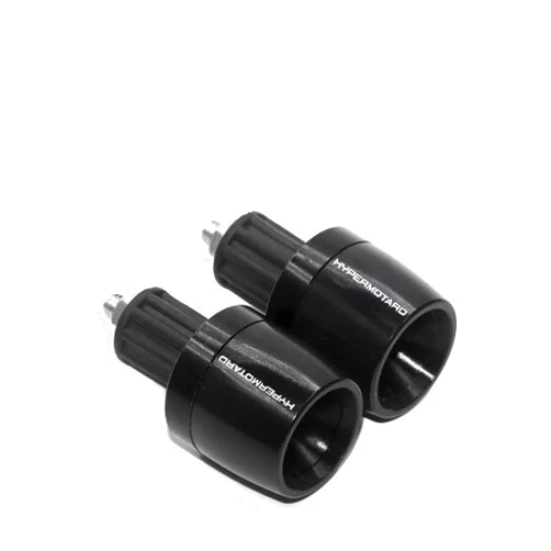 LUFPOTH For Ducati Hypermotard 1100 796 821 939 939SP EVO Motorcycle Handle Bar Grips Ends Handlebar Counterweight Cap Plug Slider 7/8 Inch 22mm(Black)