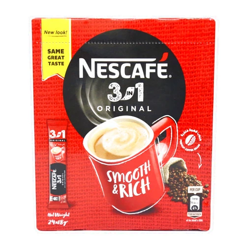 NESCAFÉ NESCAFE 3in1 Original instant coffee Pack of 24x18g / 0.63 oz