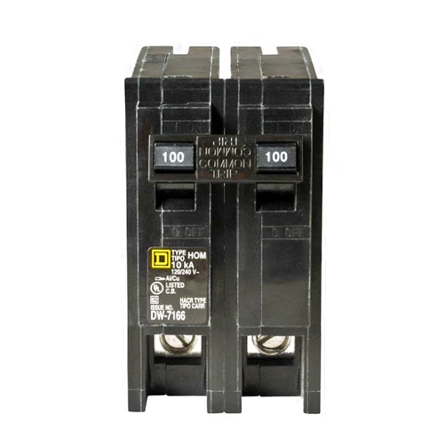 Schneider Electric Square D Homeline 100 Amp 2-Pole Circuit Breaker