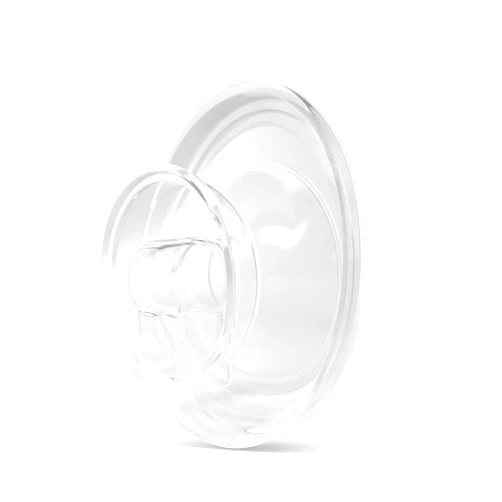 Elvie Stride Breast Pump Breast Shield - 24mm | 2 Pack | Nipple Shield Flange for Pumping Breast Milk | Breastfeeding Essentials for Electric Breast Pumps | BPA Free, Dishwasher Safe
