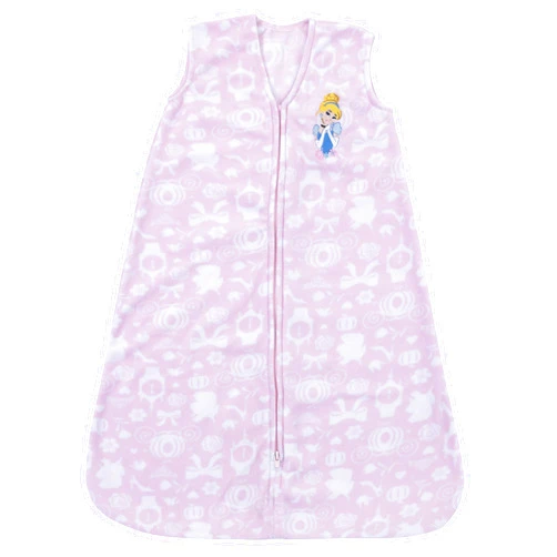Disney Baby Cinderella/Princess Super Soft Microfleece Wearable Blanket, Blue, Medium