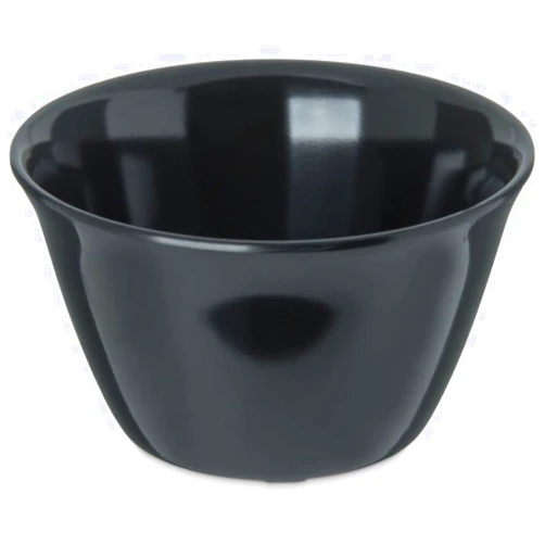 Carlisle 4354003 Dallas Ware 8 Oz. Black Bouillon Cup - 24 / CS