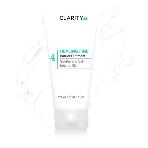 ClarityRx Healing Fine Barrier Ointment, Plant Based Post Procedure Gel for All Skin Types, Paraben Free, Natural Skin Care