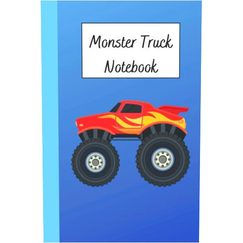 Taylor Haselton Monster Truck Notebook: 120 Pages (6X9 Journal)