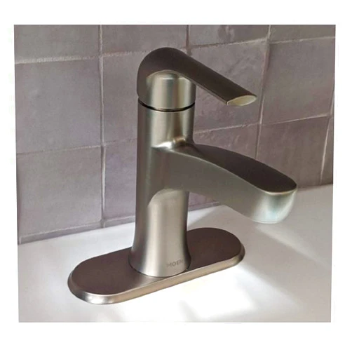 Artist Unknown Moen Tilson Bathroom Faucet Spot Brushed Nickel Finish Spot Resistant WatrSense